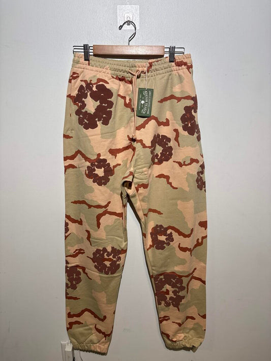 Denim Tears Tan Camo Wreath Sweatpants Sz. M