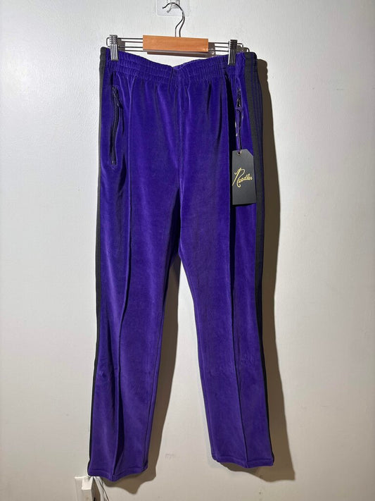 Purple Velvet Needle Sweats Sz.S