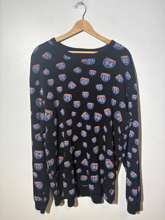 SUPREME SIGN SWEATER L