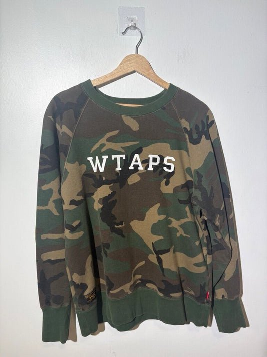 WTAPS CAMO SWEATER M