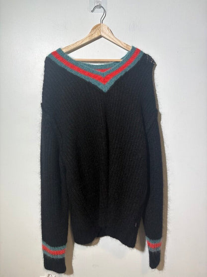 STUSSY FUR SWEATER L