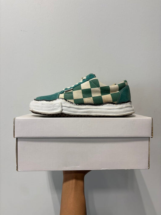 Maison Mihara Big Gingham Green. 42