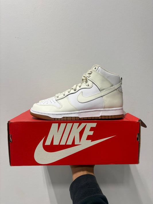 Nike Dunk Hi Sail Gum Sz.9.5W(8M)