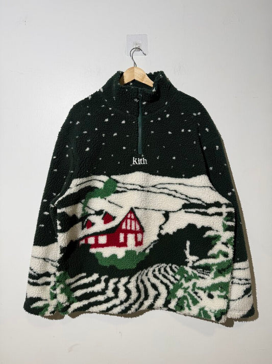 KITH CHRISTMAS SHERPA SZ M