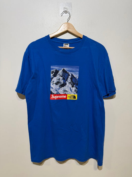 SUPREME NORTHFACE TEE SZ M