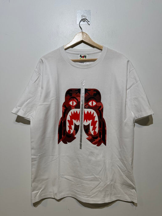 BAPE ZIP TEE SZ. XL