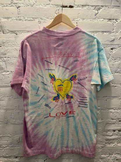 SAINT MICHEAL TYE DYE TEE SZ.M