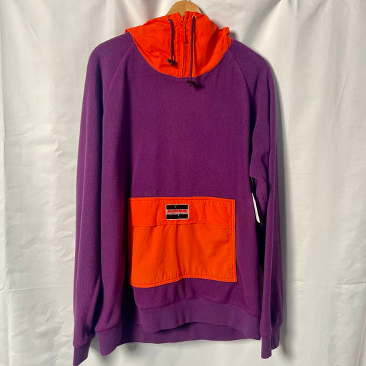 Supreme Purple Hoodie Fleece Sz. XL