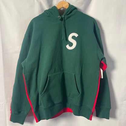 Supreme Green S Logo Sz. M