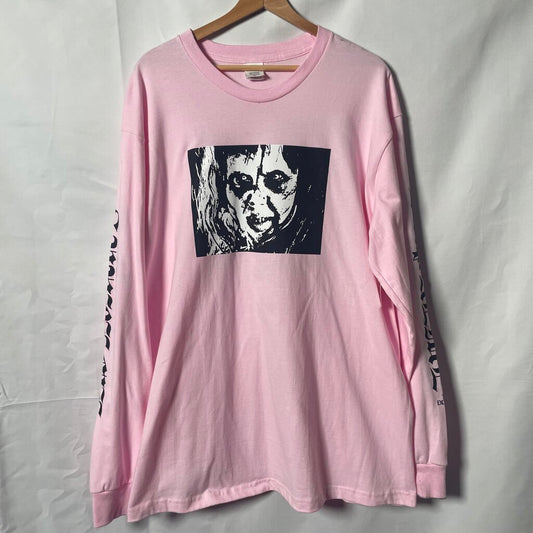 Supreme Pink ex L/S Sz. xl