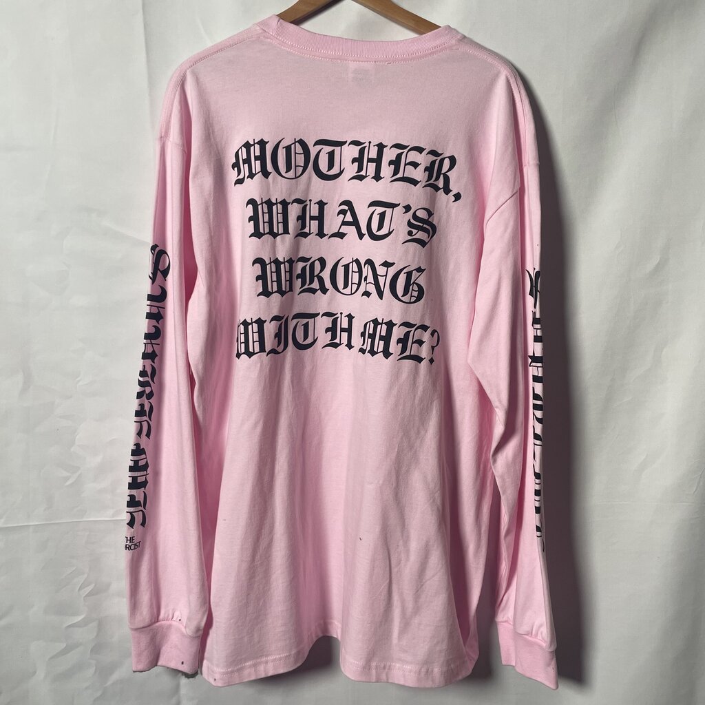 Supreme Pink ex L/S Sz. xl