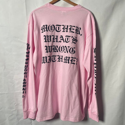Supreme Pink ex L/S Sz. xl