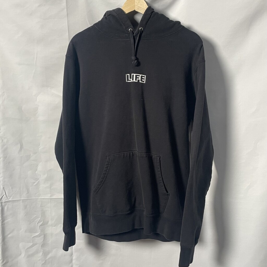 Supreme Black Life Hoodie Sz. L