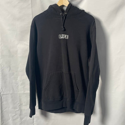 Supreme Black Life Hoodie Sz. L