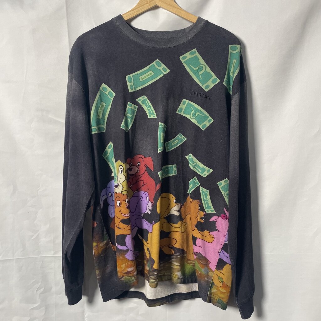 Supreme All Dogs L/S Sz. M