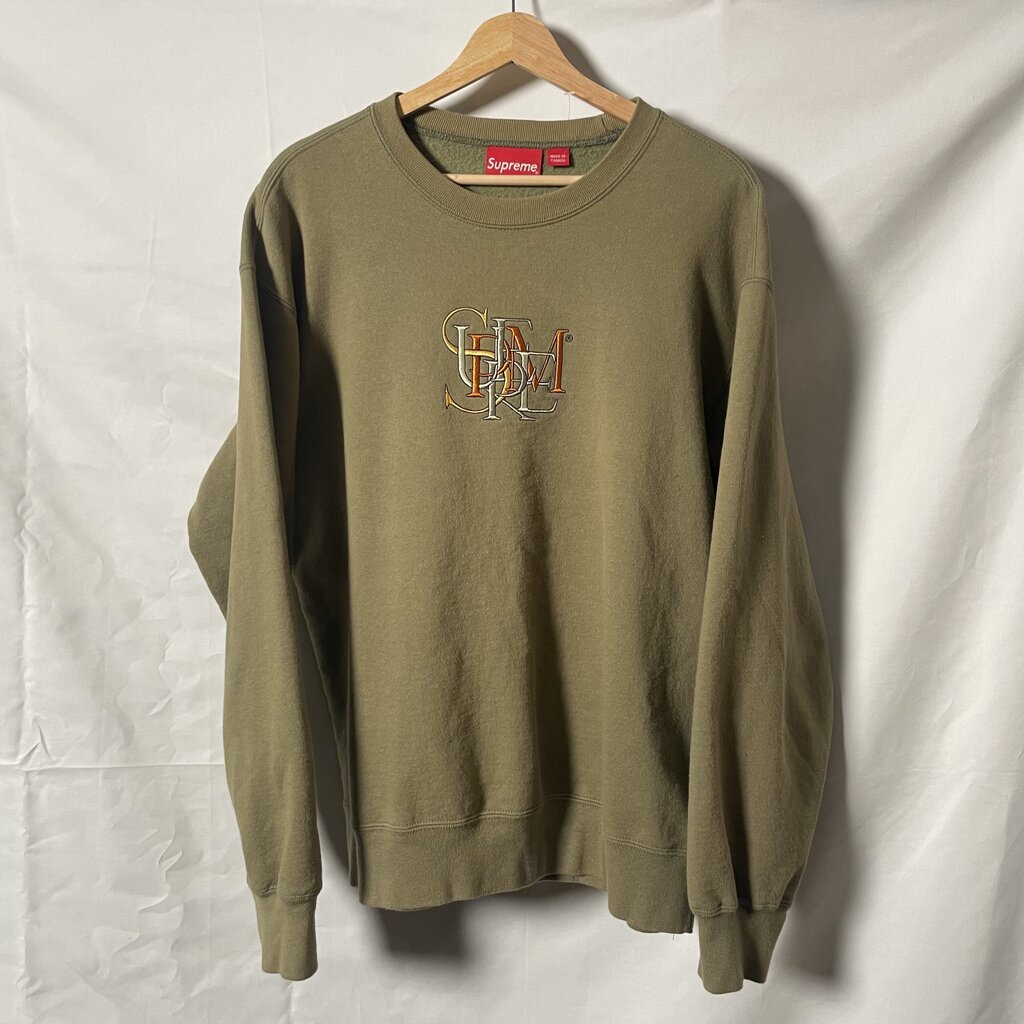 Supreme Overlap Crewneck Sz. M