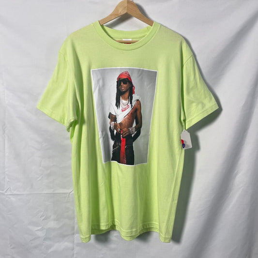Carti Supreme Lime Green tee Sz. M