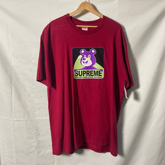 Supreme Protection from Suckas Tee Sz. XL