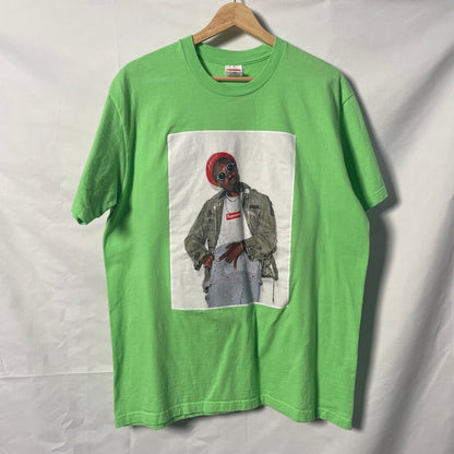 Supreme Green Andre 3000 Tee Sz. M