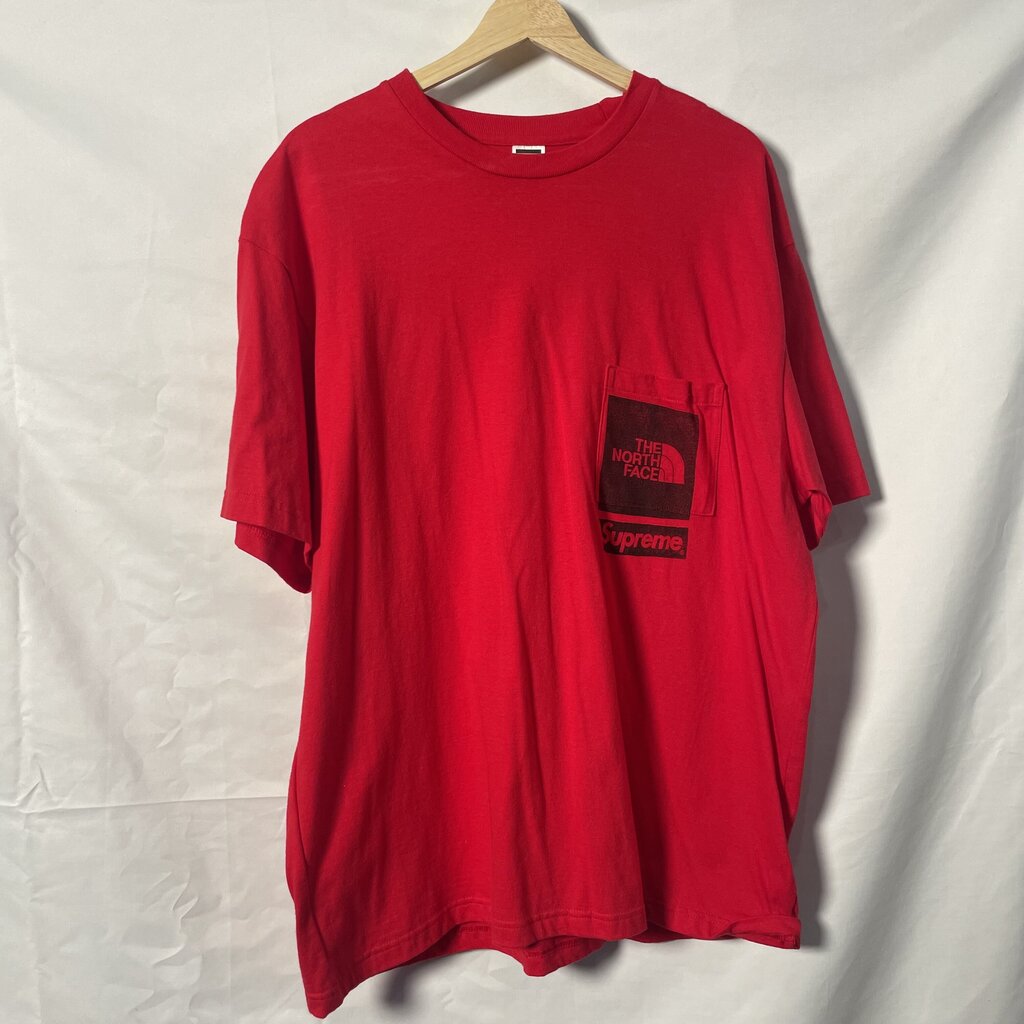 Supreme X TNF Tee Sz.L