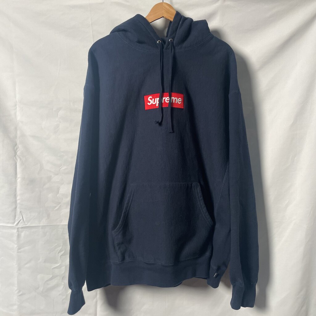 Supreme Navy Box Logo Sz. XXL