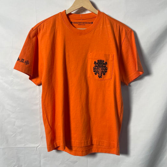 Chrome Hearts Orange Tee Sz. XS