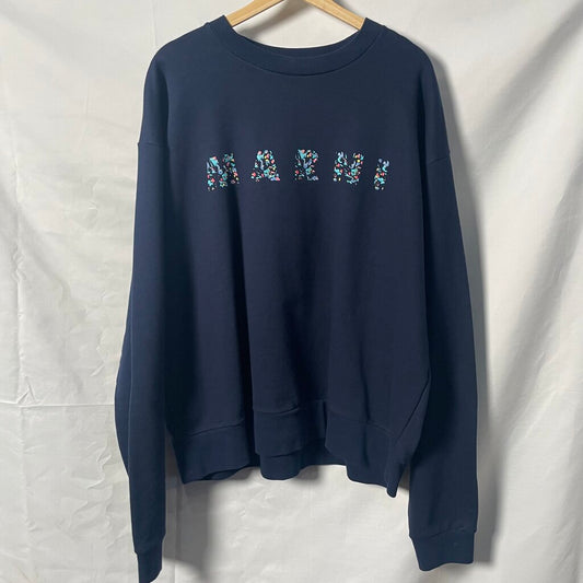 Marni Colorful Logo Sweater Sz. 50