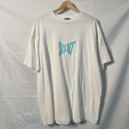 Saint Michael Blue Logo Tee Sz. XL
