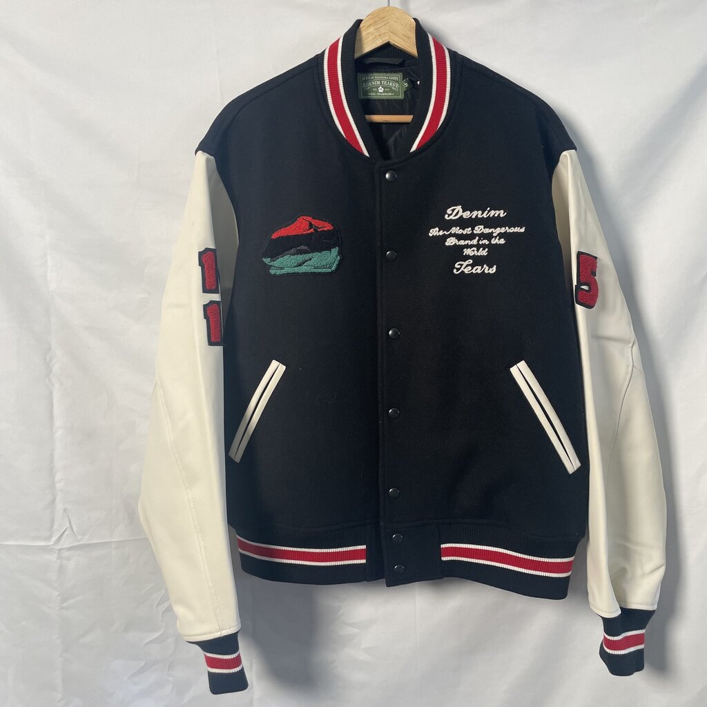 Denim Tears Wreath Varsity Jacket Sz. M