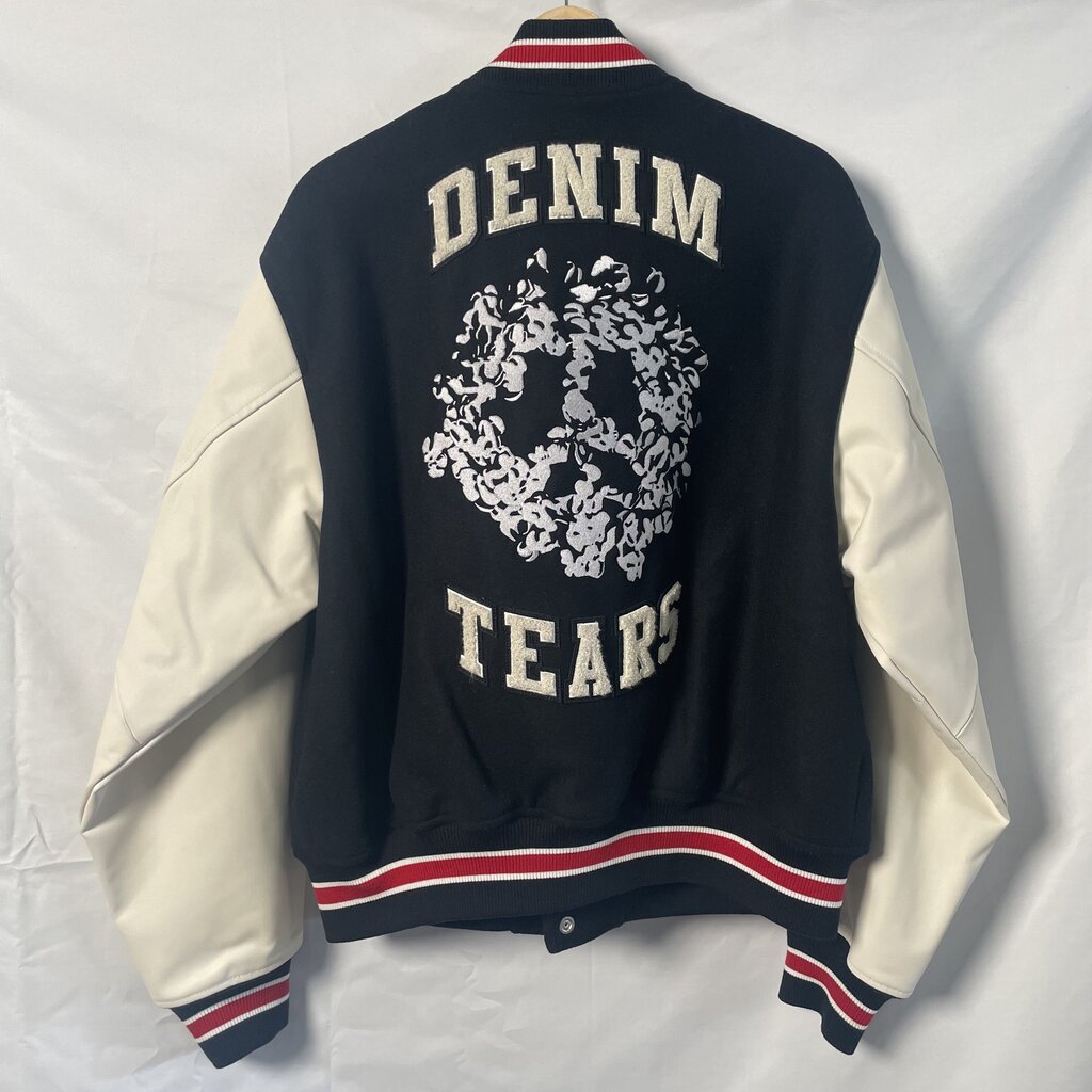 Denim Tears Wreath Varsity Jacket Sz. M