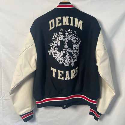 Denim Tears Wreath Varsity Jacket Sz. M