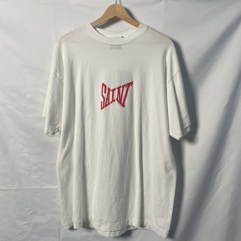 Saint Michael Red Logo Tee Sz. M