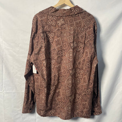 Kapital Brown Bandana Button UP Sz. 4