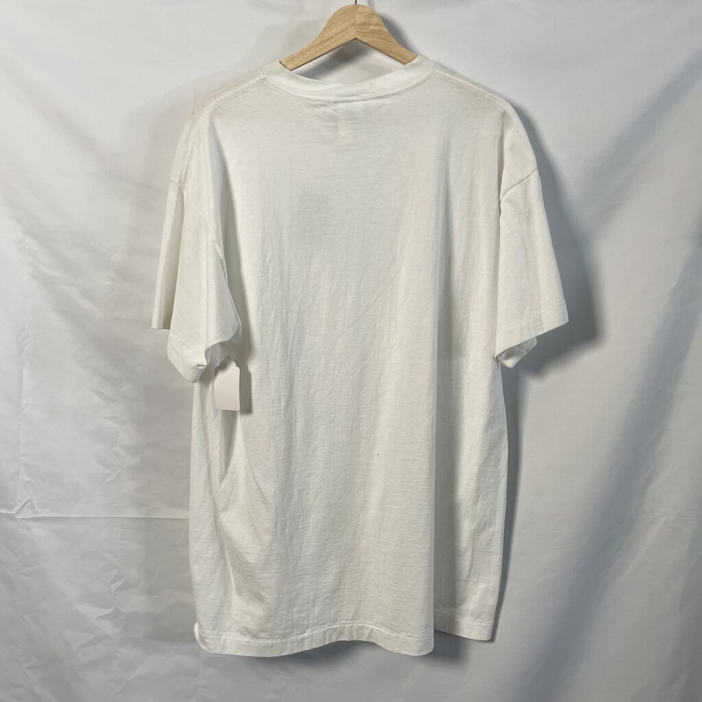Saint Michael Blue Logo Tee Sz. L