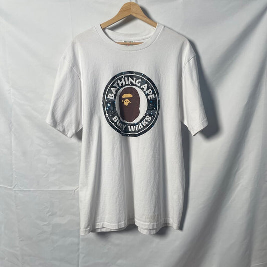 Bape Busy Work Camo Tee Sz. XL