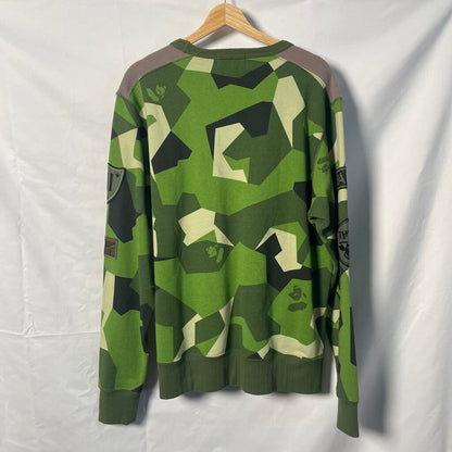 Bape Green Crewneck Sz. L