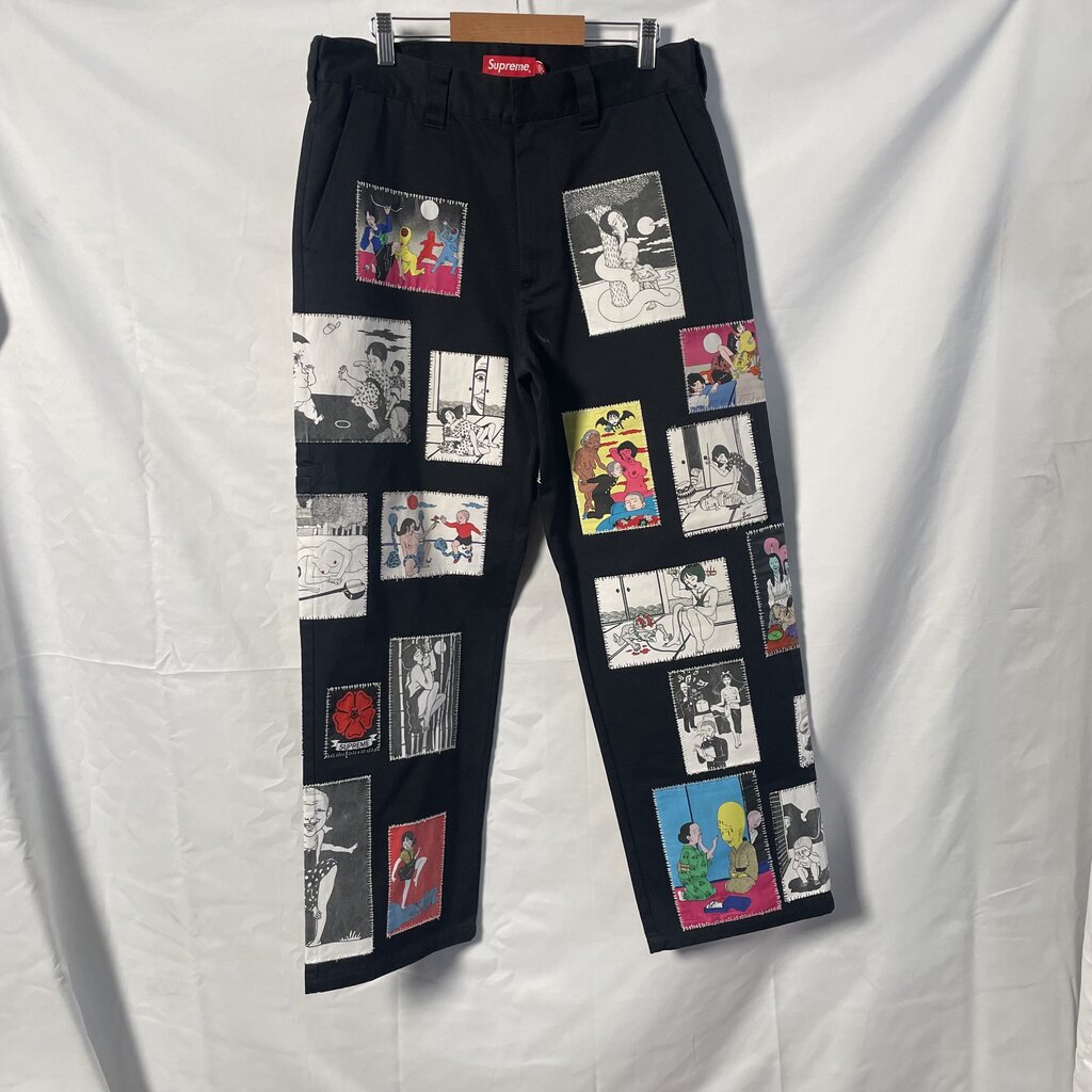 Supreme Ukiiyo Black Pants Sz. 30