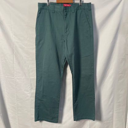 Supreme Green Chino Pants Sz. 34