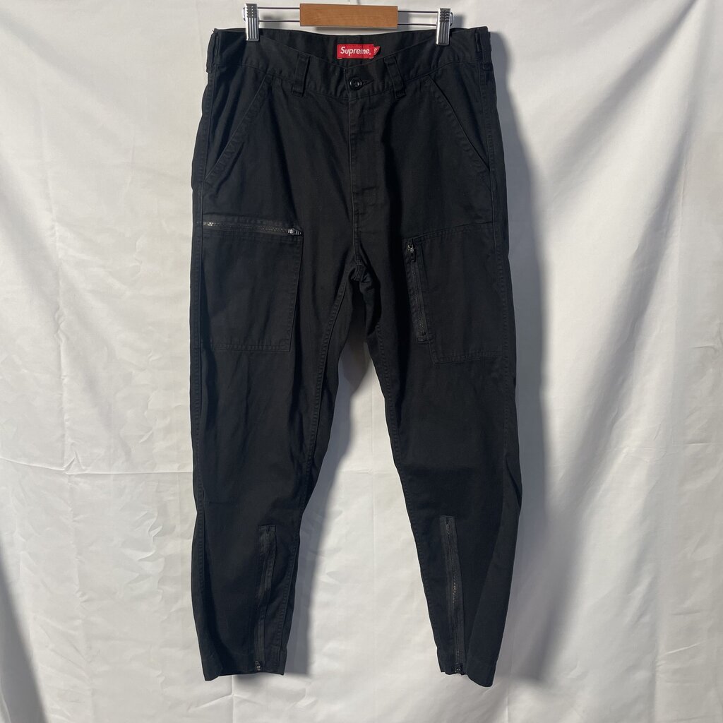 Supreme Black Cargo Pants Sz. 32