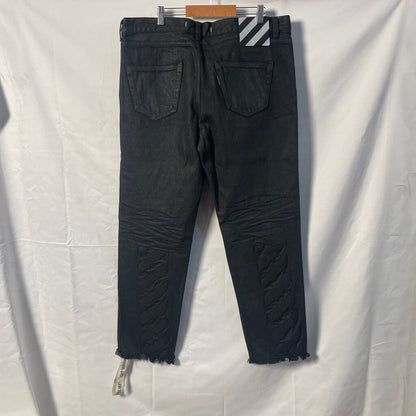 Black Offwhite Denim sz. 34