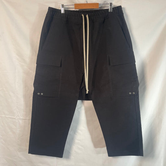 Rick Owens Black Cargo Pants Sz. 52 (36)