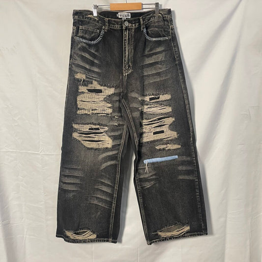 Vale Distressed Denim Sz. 36