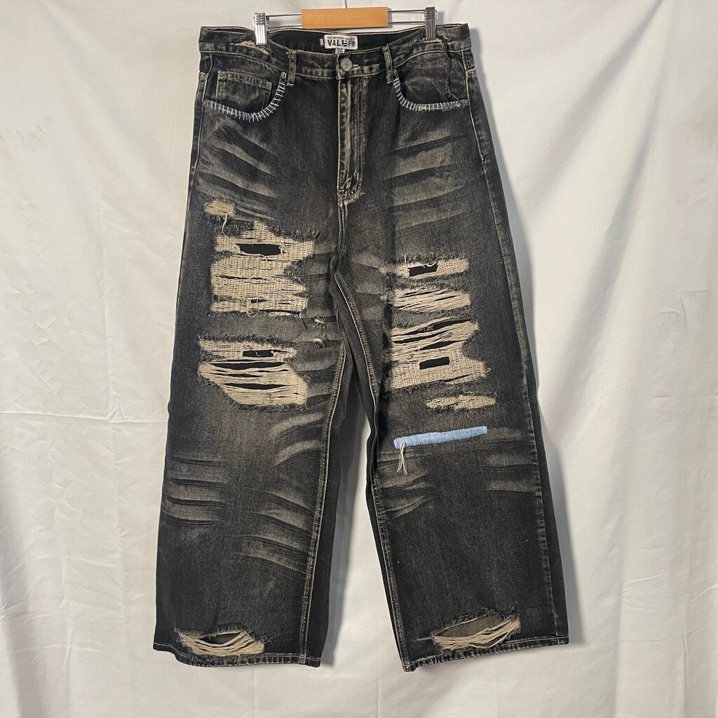 Vale Distressed Denim Sz. 38