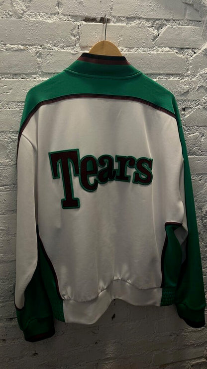 DENIM TEARS BUTTON UP VARSITY JACKET SZ.XL