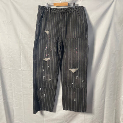 Vale Pin Strip Double Knee Pants Sz. 32