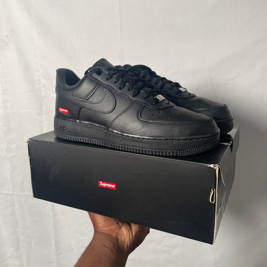 Nike Supreme Black AF1 Sz. 10.5