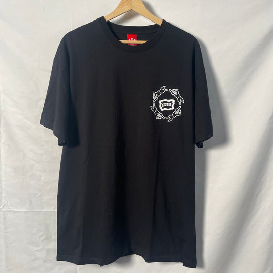 Ice Cream Circle Running dog Tee Sz. L