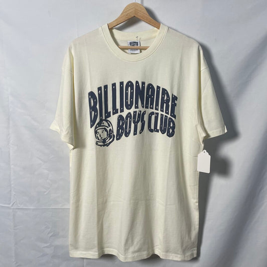 BBC White Winter Curve logo Tee Sz. L
