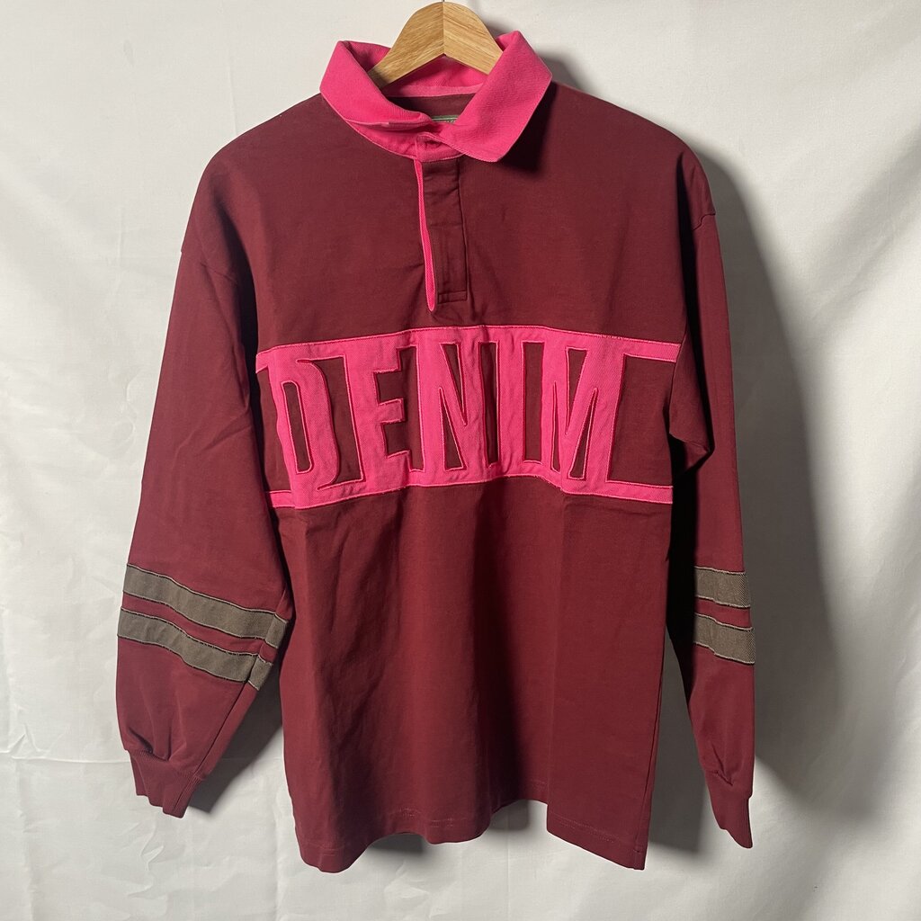 Denim Tears Pink Polo Sz. S