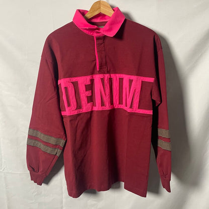 Denim Tears Pink Polo Sz. S
